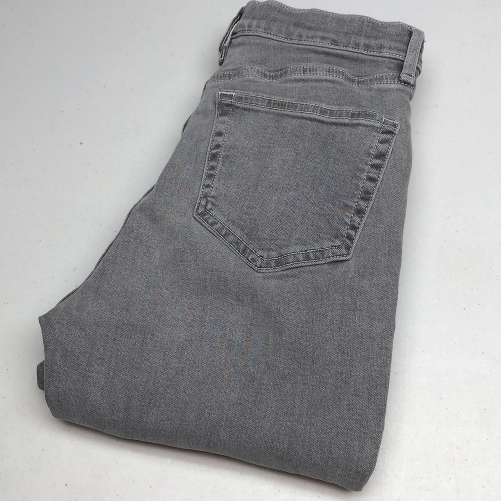 LIKE NEW TOPSHOP MOTO GRAY JAMIE SUPER SKINNY HIGH-RISE JEANS 26x28 ⭐️